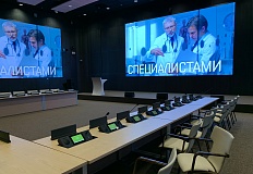 Зал-трансформер Международного Медицинского кластера в Сколково